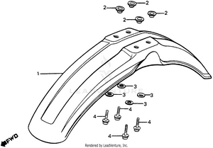 Front Fender Schematic