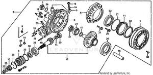 Final Driven Gear Schematic