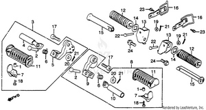 Footpegs Schematic