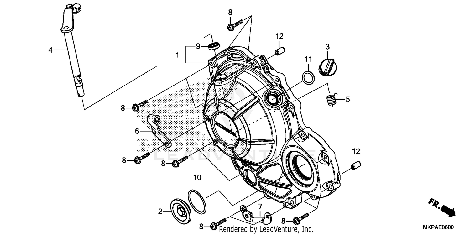 RIGHT CRANKCASE COVER