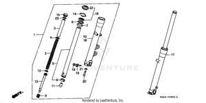 Front Fork Schematic