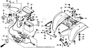 Rear Fender 88 Schematic