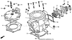 Cylinder Head 84 Schematic
