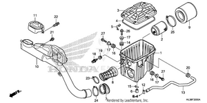Air Cleaner Schematic