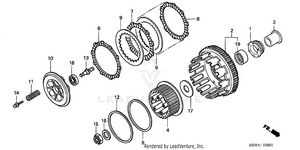 Clutch ('01-'06) Schematic