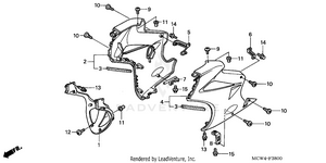 Lower Cowl Schematic