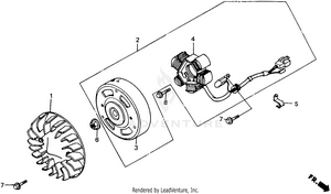 Alternator 88-93 Schematic