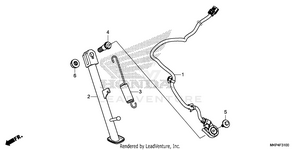 Side Stand Schematic