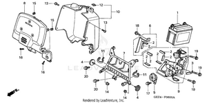 Front Cover + Battery Schematic