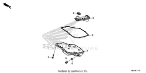 Oil Pan Schematic