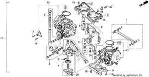 Carburetor Assembly Schematic