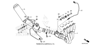 Exhaust Muffler Schematic