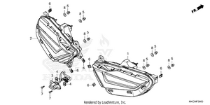 Rear Combination Light Schematic