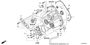 Alternator Cover Schematic