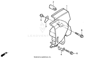 Left Rear Cover Schematic