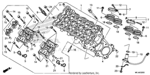 Cylinder Head Schematic