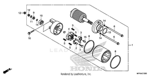 Starter Motor Schematic