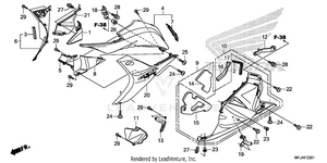Lower Cowl (l.) Schematic