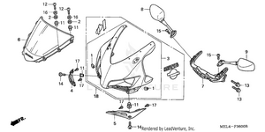 Upper Cowl (1) Schematic