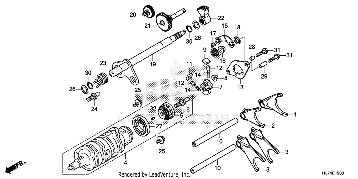 GEARSHIFT FORK (1)