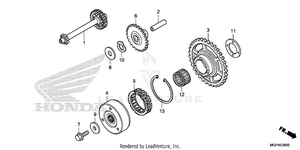 Starting Clutch Schematic