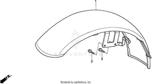 Front Fender Schematic