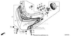 Headlight Schematic