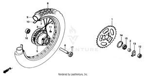 Rear Wheel Schematic