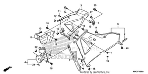 Middle Cowl@lower Cowl   (r.) Schematic