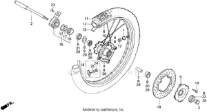 Front Wheel Schematic