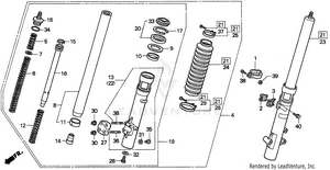 Front Fork Schematic