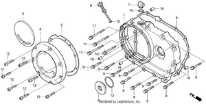 Vt1100c2right Crankcase Cover Schematic