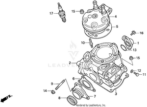 Cylinder Head Schematic