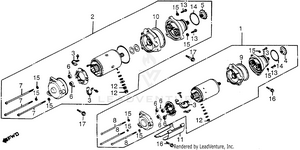 Starter Motor Schematic