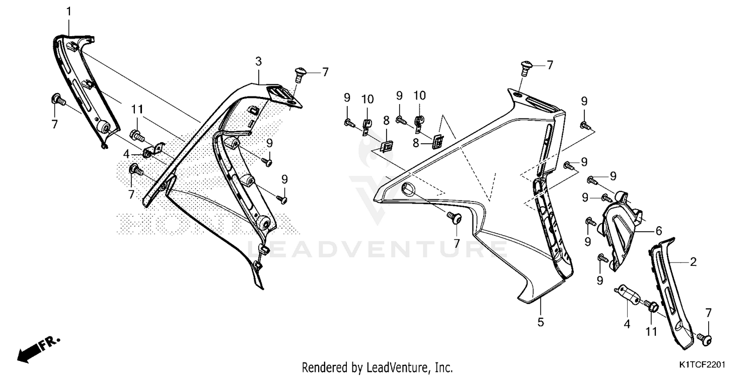 SHROUD (CRF300LR/LRA)