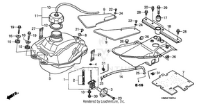 Fuel Tank ('06-) Schematic