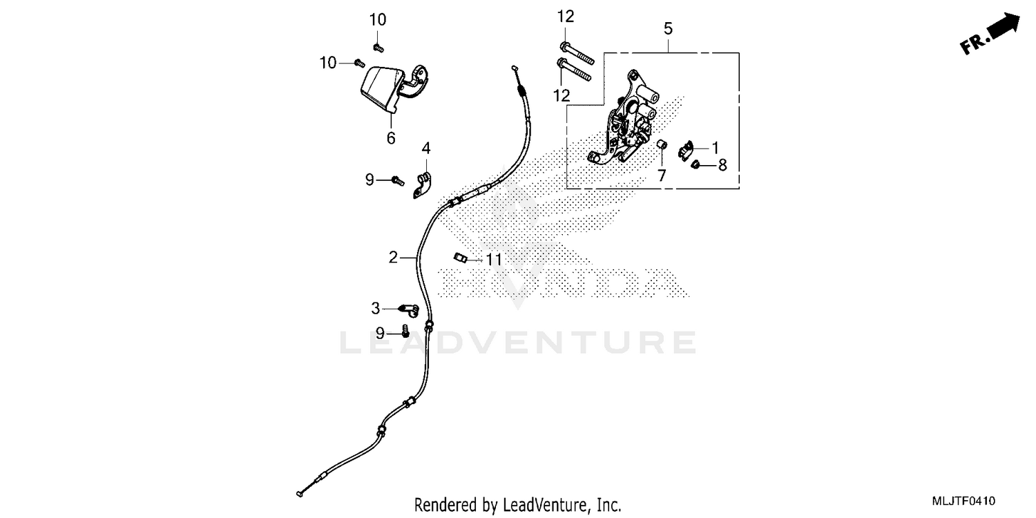 PARKING BRAKE LEVER