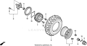 Front Wheel Schematic