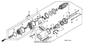 Starting Motor 88-89 Schematic