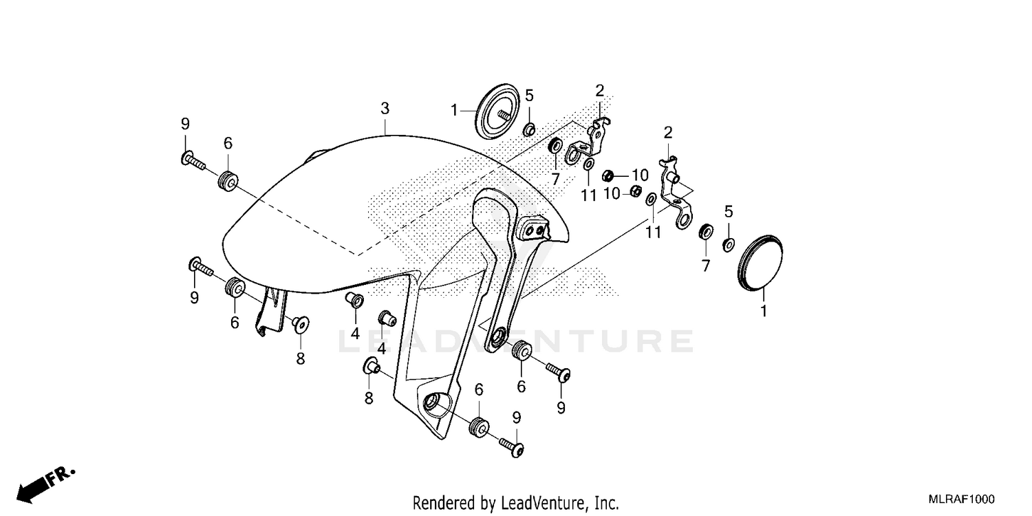 FRONT FENDER