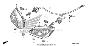 Headlight Schematic