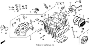 Cylinder Head Schematic