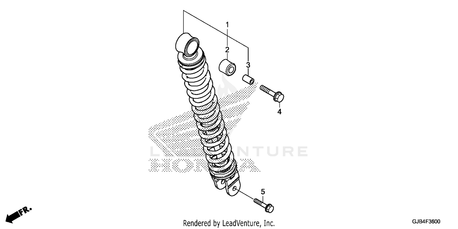 REAR SHOCK ABSORBER