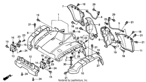 450s Front Fender Schematic