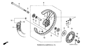 Front Wheel Schematic