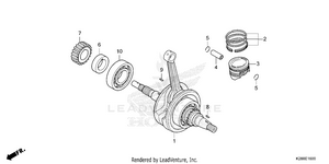 Crankshaft@piston Schematic