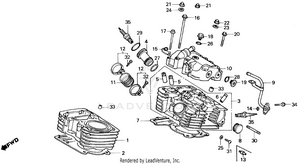 Rear Cylinder Schematic