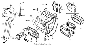 Air Cleaner 88-92 Schematic
