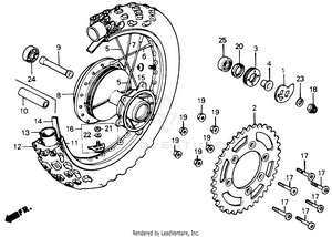 Rear Wheel Schematic