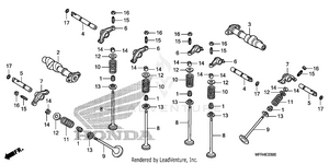 Camshaft@valve Schematic